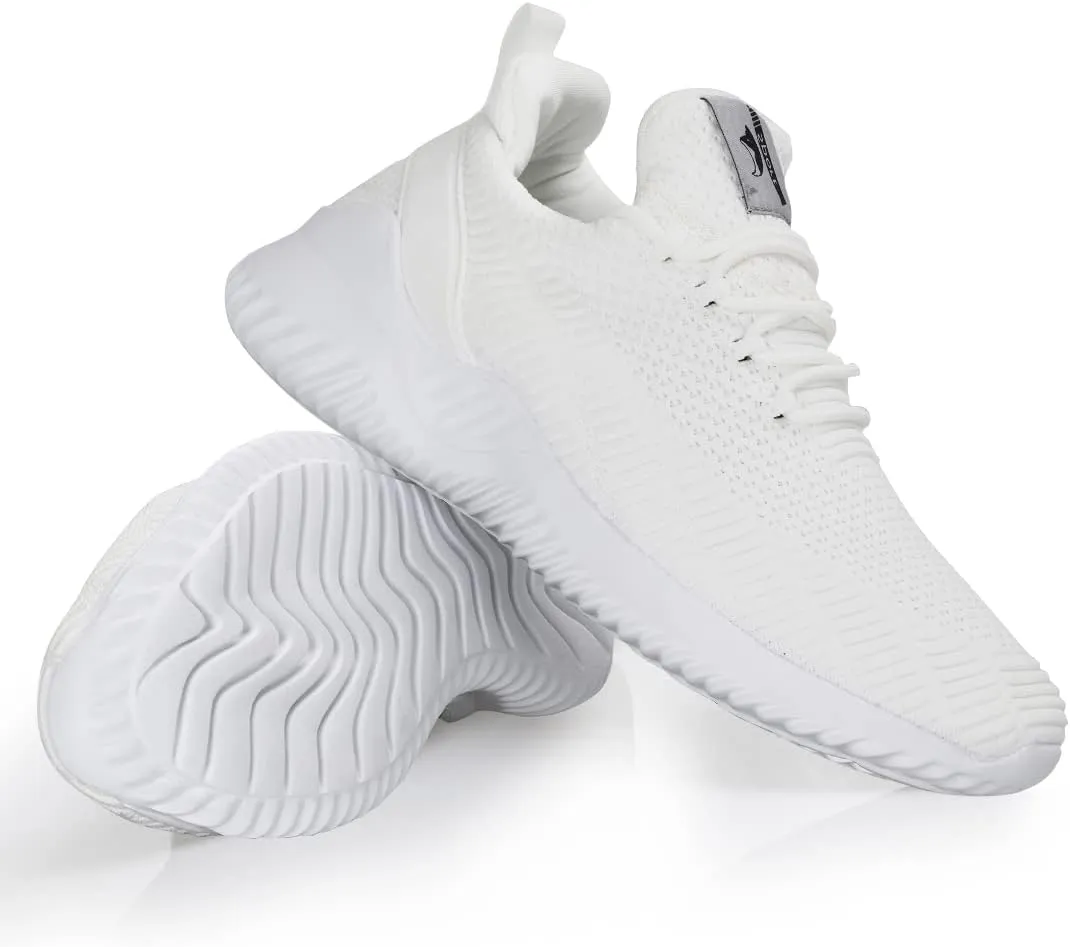Mens Slip On Sneakers Non Slip Work Shoes Lightweight Mesh for Casual Tennis Running Walking Shoes