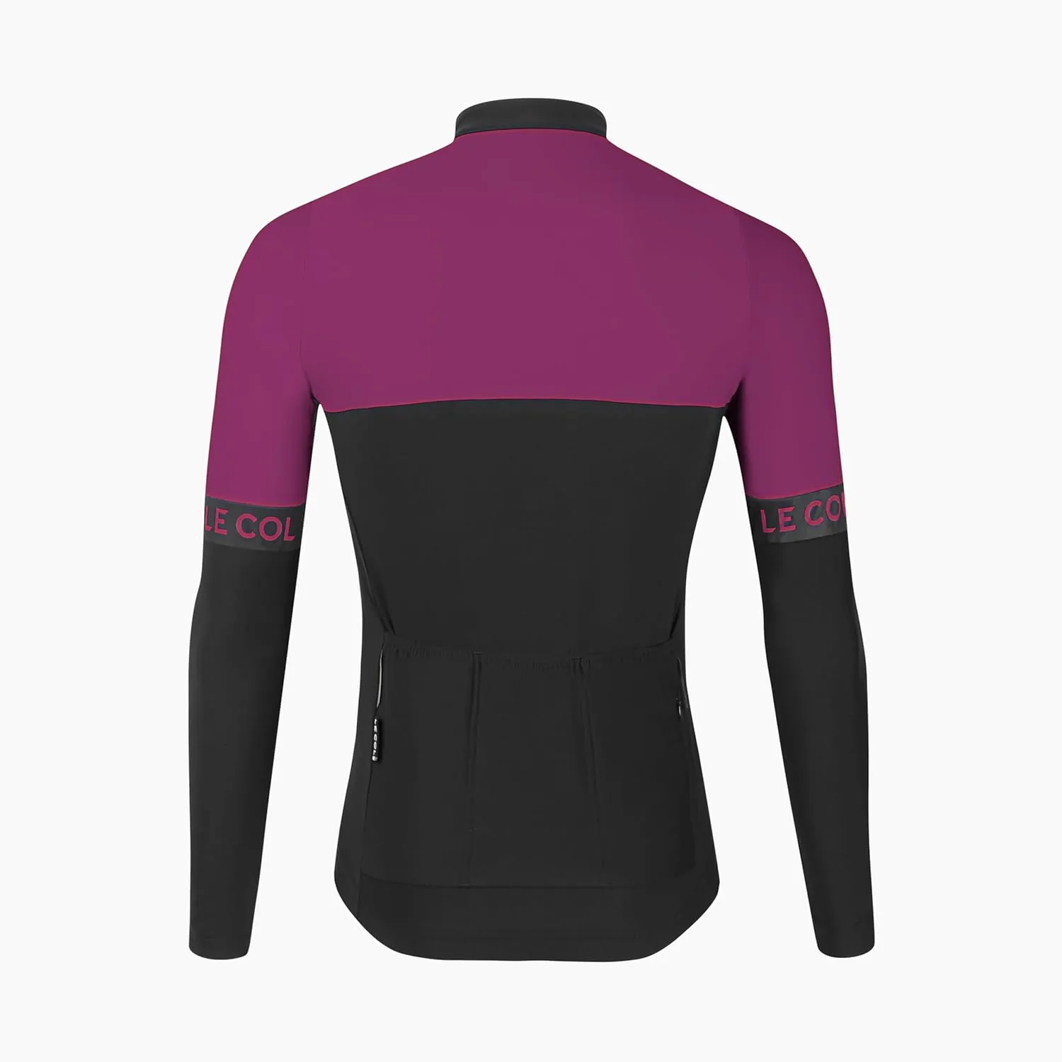 Men’s Sport Long Sleeve Jersey | Zip Closure Cycling Shirt | Rear Pockets, Sustainable Construction, Relaxed Fit