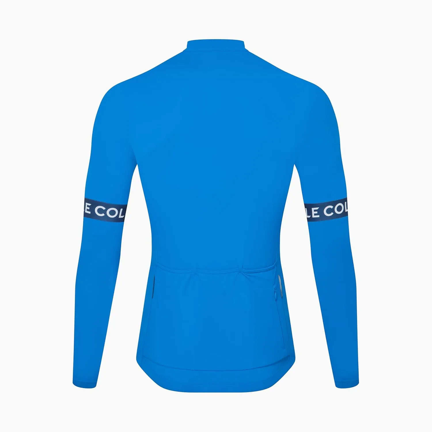 Men’s Sport Long Sleeve Jersey | Zip Closure Cycling Shirt | Rear Pockets, Sustainable Construction, Relaxed Fit