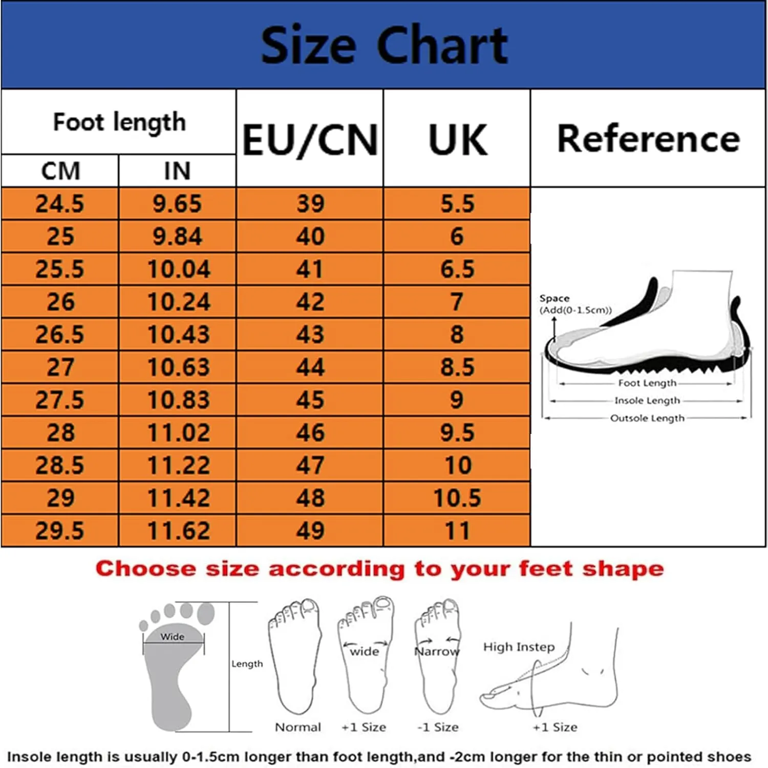 Men's Sports Trekking Shoes,Thick Soles Slip On Shoes,Men's Walking Hiking Outdoors Trainers Shoes,Lightweight Breathable Extra Wide Fit Sneaker (Black 40EU)