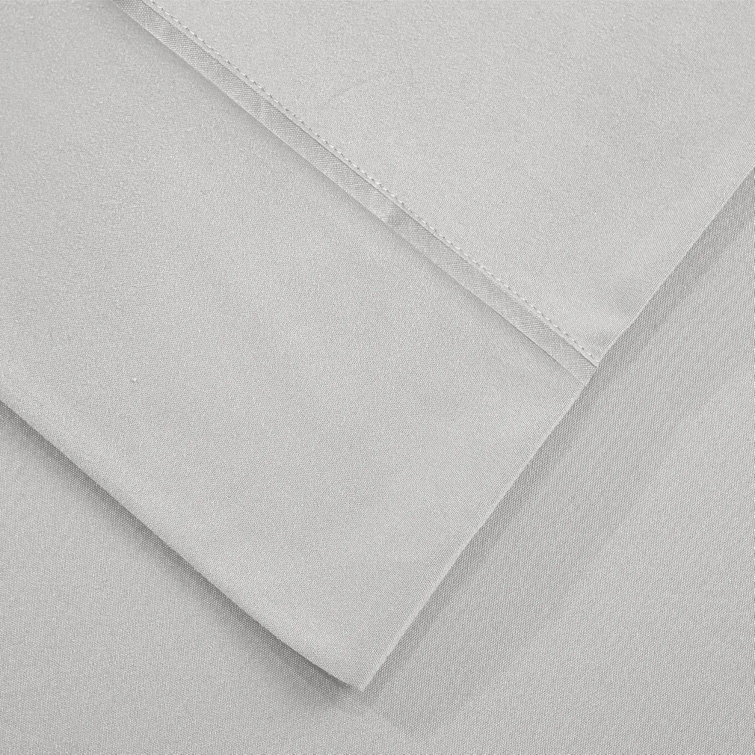 Modern Threads Soft Microfiber Solid Sheets - Luxurious Microfiber Bed Sheets - Includes Flat Sheet, Fitted Sheet with Deep Pockets, & Pillowcases Vapor Blue King