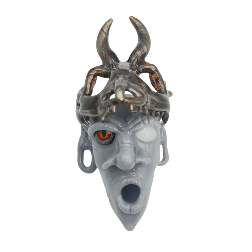 Modified Creations x Livin Glass - Dragon Skull Crowned Sorcerer Pendant/Joint Holder