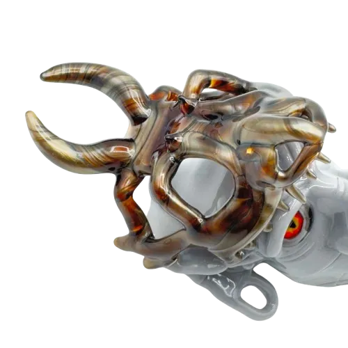 Modified Creations x Livin Glass - Dragon Skull Crowned Sorcerer Pendant/Joint Holder