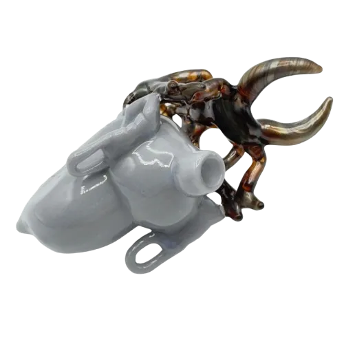 Modified Creations x Livin Glass - Dragon Skull Crowned Sorcerer Pendant/Joint Holder