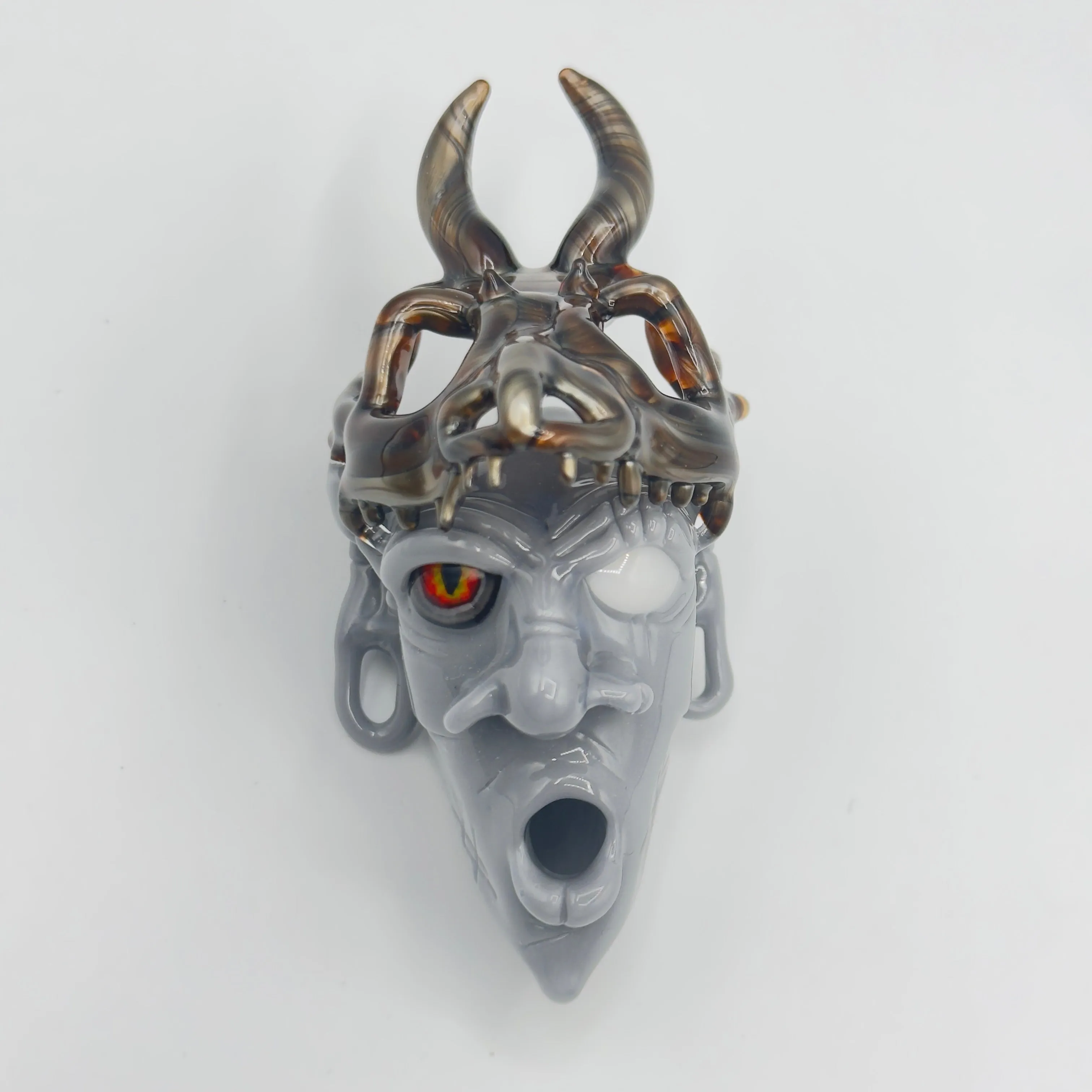 Modified Creations x Livin Glass - Dragon Skull Crowned Sorcerer Pendant/Joint Holder