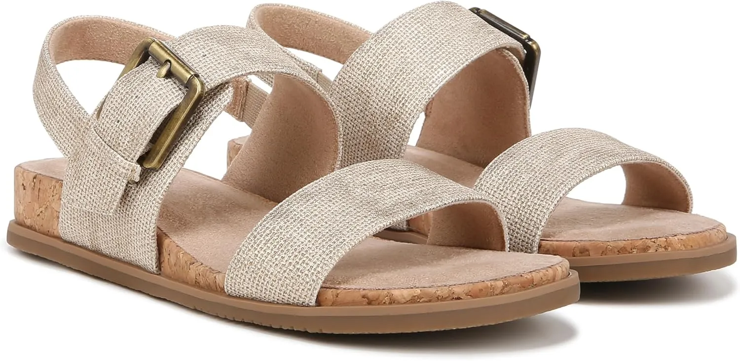 Naturalizer Soul Women's Cindi Slingback Flat Sandal