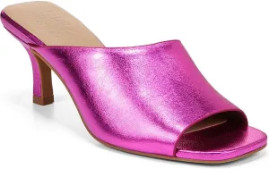 Naturalizer Womens Stacy Leather Slip On Mule Sandals Purple 7 Medium (B,M)