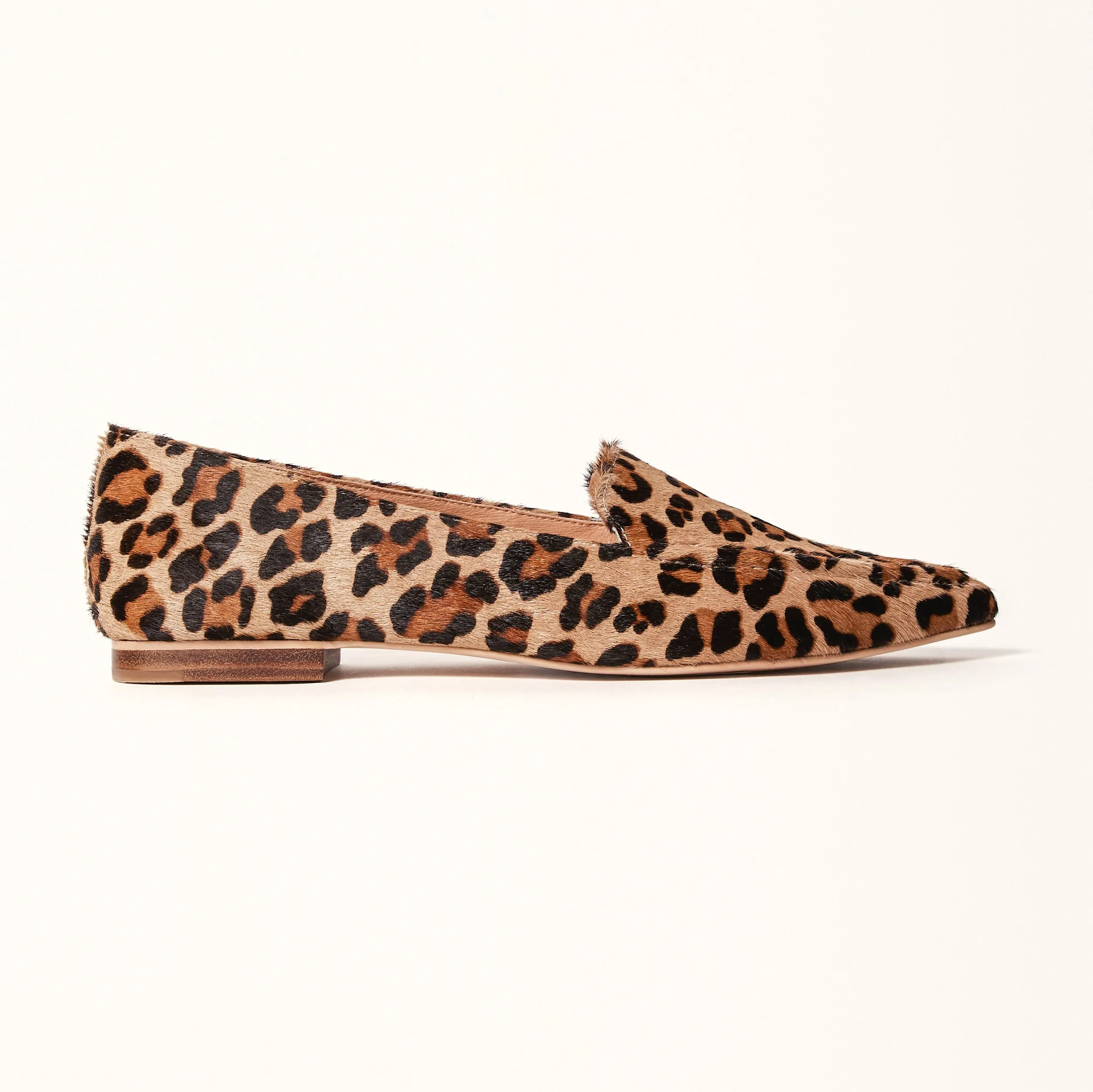 NEW Poplar Pointed Flat - Leopard