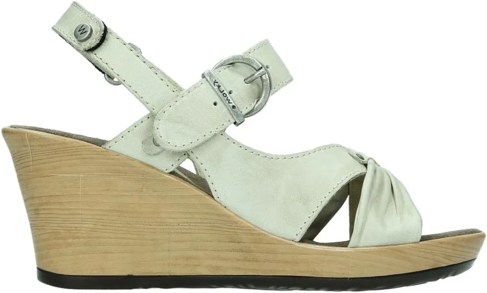 New Wolky Women's Pichu Sandal Red Smooth 40