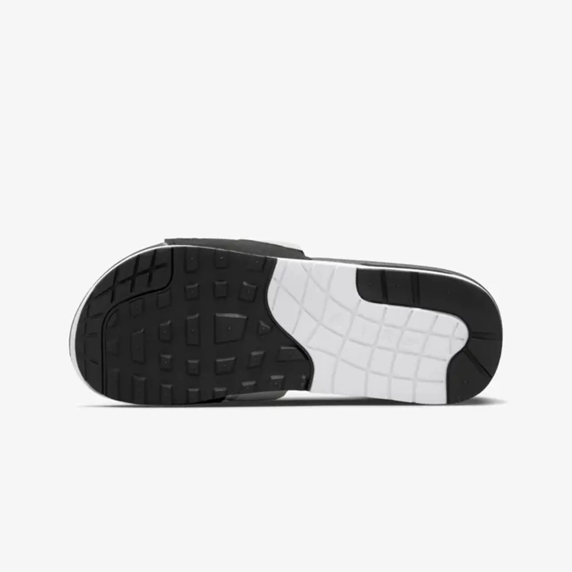 Nike | AIR MAX 1 SLIDE  { WHITE/BLACK