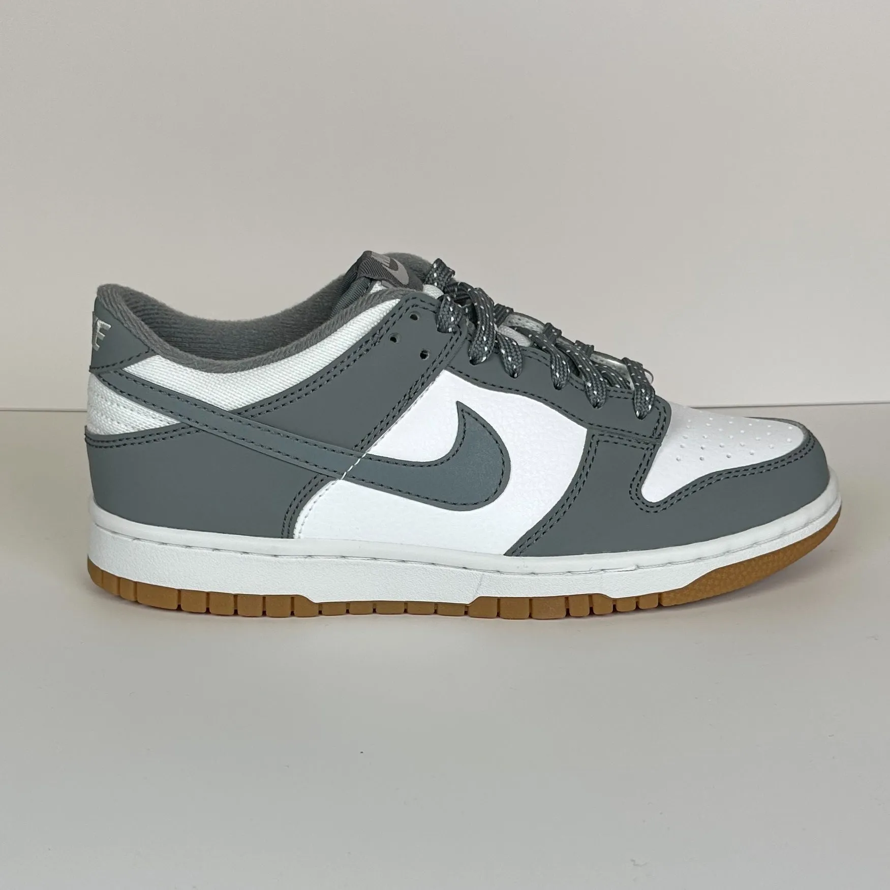 Nike Dunk Low GS Smoke Grey 'Reflective Swoosh'