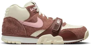 Nike mens Air Trainer 1 Shoes, Dark Pony/Medium Soft Pink, 10