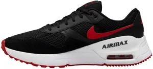 NIKE Men's Sneaker, Black University Red White, 11.5