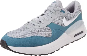 NIKE Men's Sneaker, Wolf Grey White Noise Aqua Black, 14