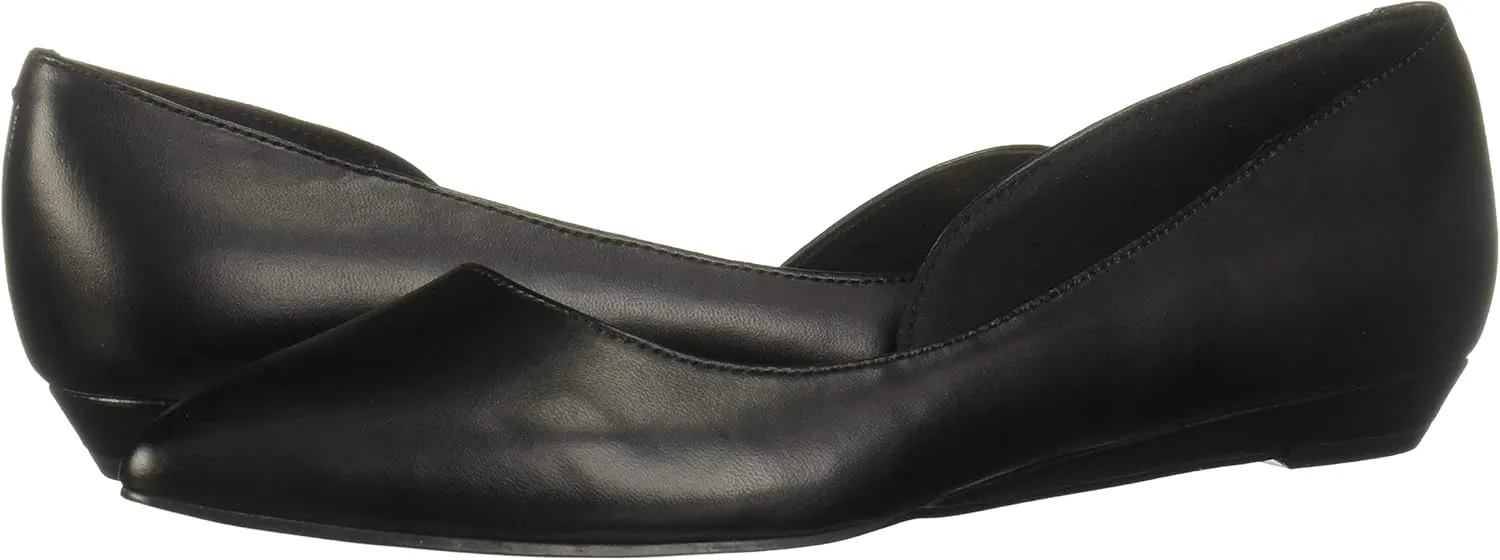 Nine West Women's Saige Dorsay Pointy Toe Slip On Flats