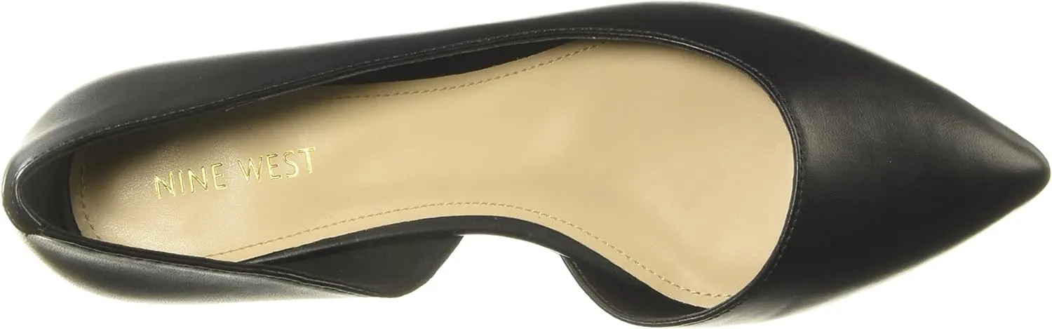 Nine West Women's Saige Dorsay Pointy Toe Slip On Flats