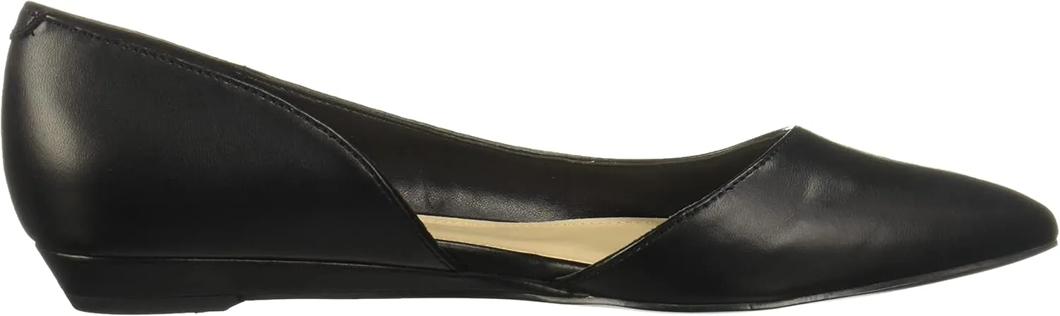 Nine West Women's Saige Dorsay Pointy Toe Slip On Flats