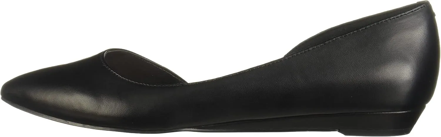 Nine West Women's Saige Dorsay Pointy Toe Slip On Flats