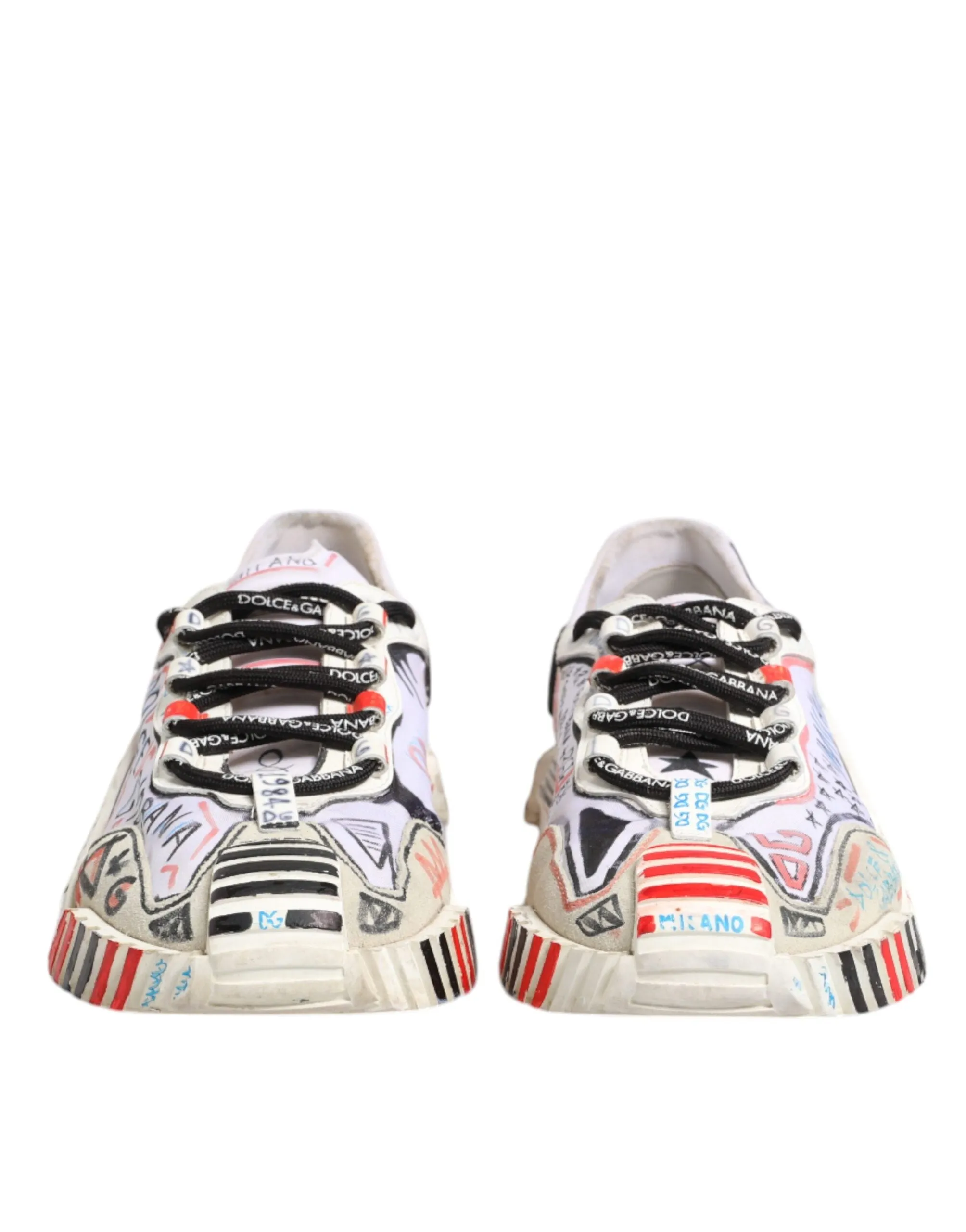 NS1 Hot deal Gabbana Dolce Suede Safe payments Shoes Fabric Multicolor & Sneakers
