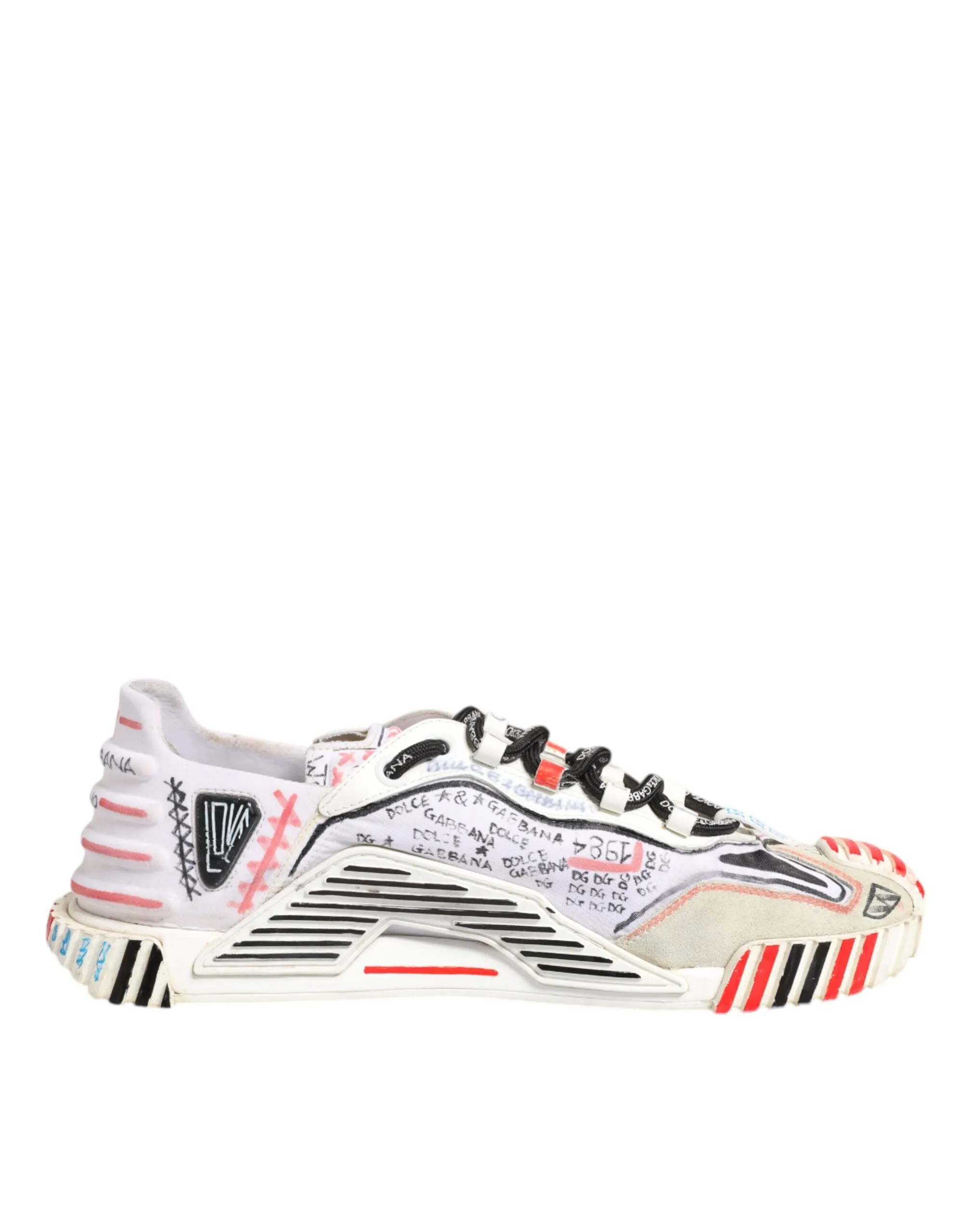 NS1 Hot deal Gabbana Dolce Suede Safe payments Shoes Fabric Multicolor & Sneakers
