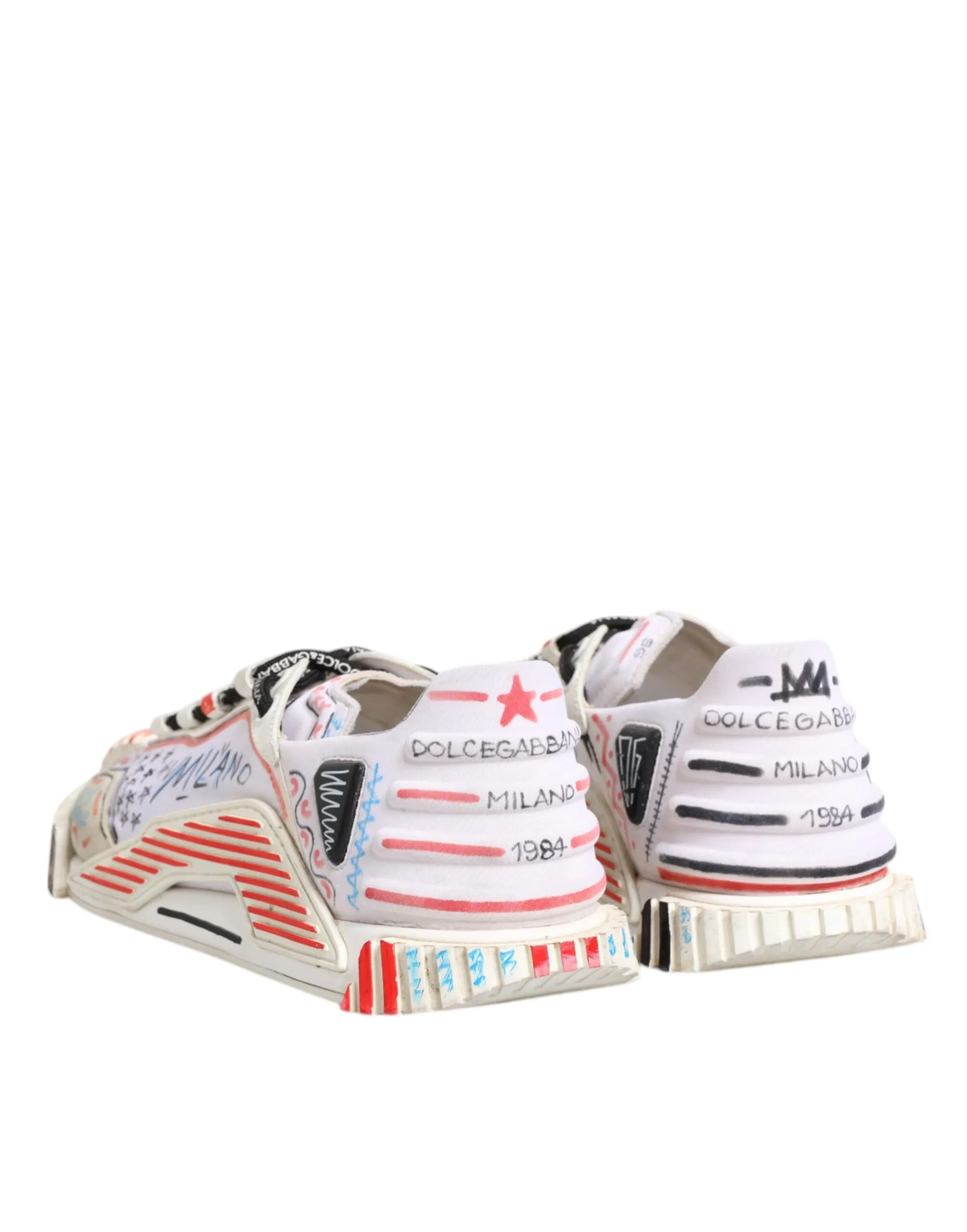 NS1 Hot deal Gabbana Dolce Suede Safe payments Shoes Fabric Multicolor & Sneakers