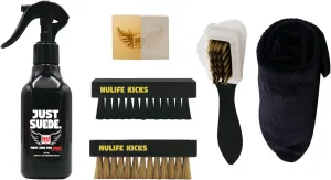 NuLifeKicks Just Suede Shoe Cleaning Kit- Professional Suede and Nubuck Sneaker Cleaner, Premium Leather and Suede Conditioner