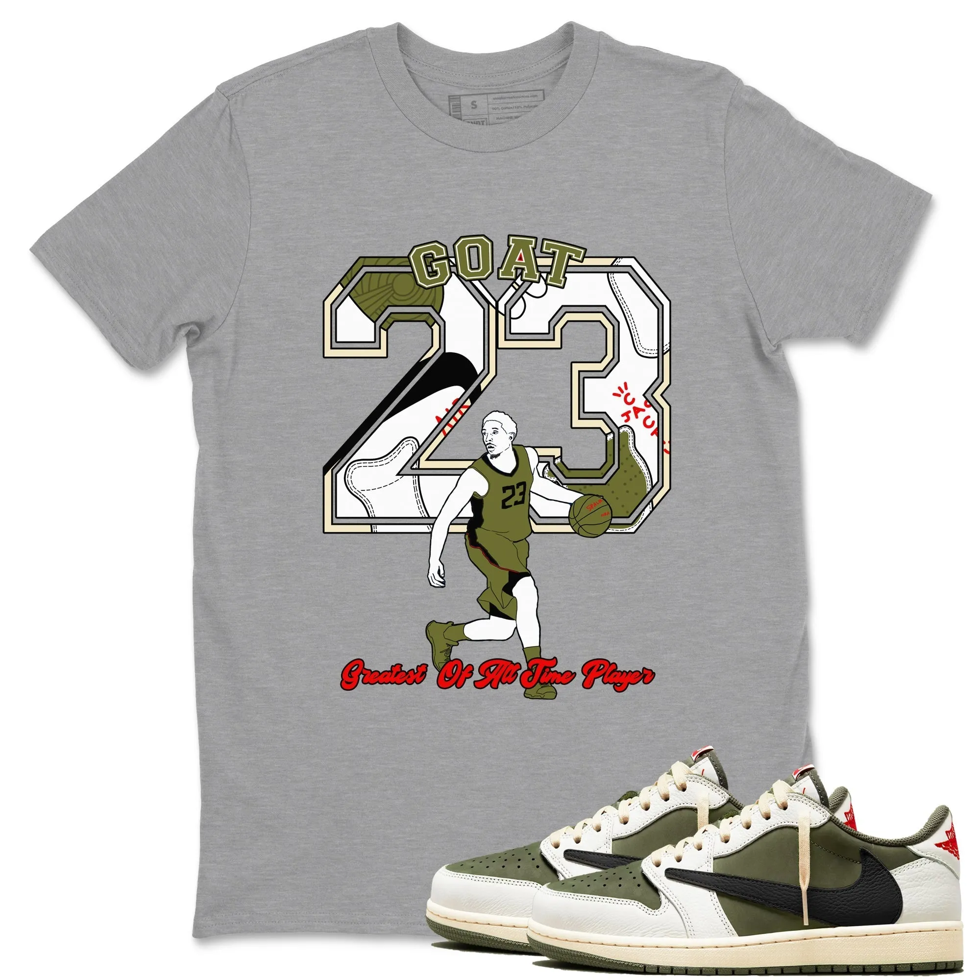 Olive Player 1 Air Customer satisfaction Jordan Sneaker Tees Goat Medium Scott SNRT - Safe payments Travis