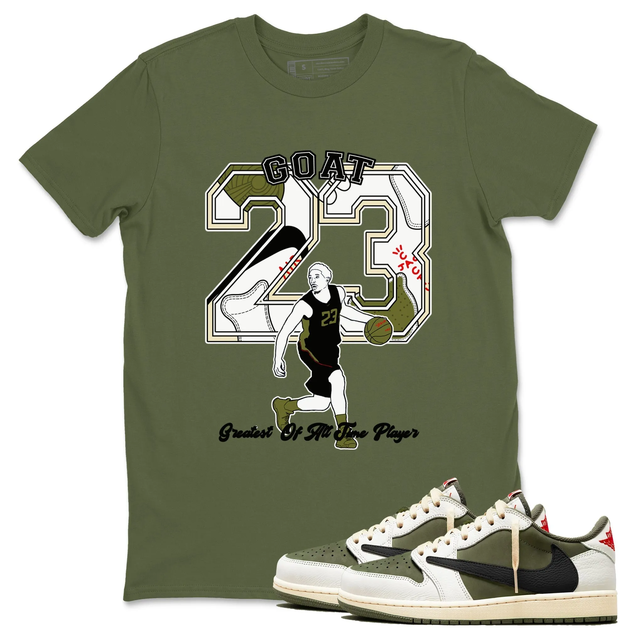 Olive Player 1 Air Customer satisfaction Jordan Sneaker Tees Goat Medium Scott SNRT - Safe payments Travis