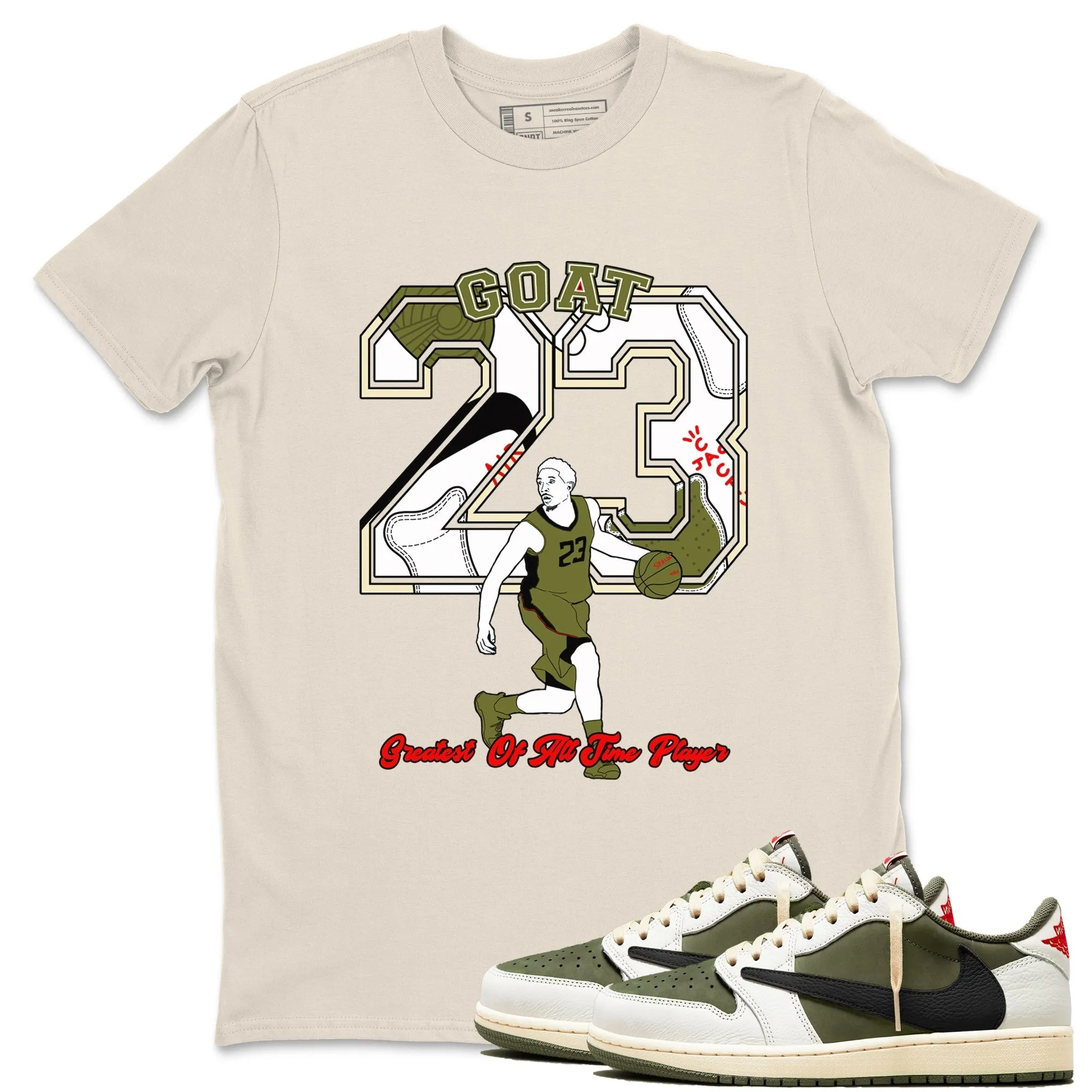 Olive Player 1 Air Customer satisfaction Jordan Sneaker Tees Goat Medium Scott SNRT - Safe payments Travis