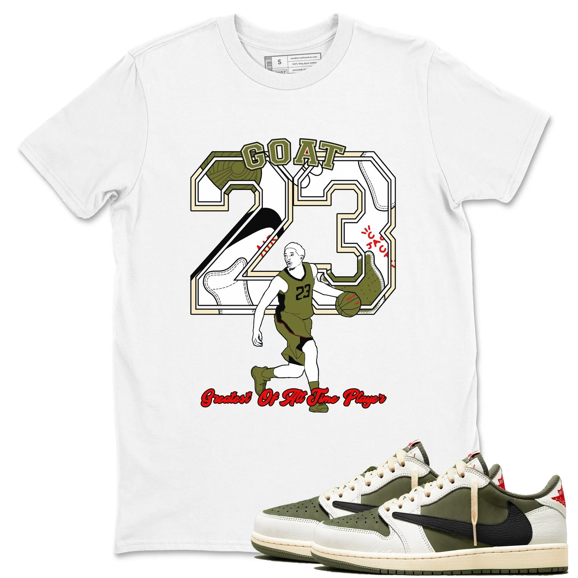 Olive Player 1 Air Customer satisfaction Jordan Sneaker Tees Goat Medium Scott SNRT - Safe payments Travis