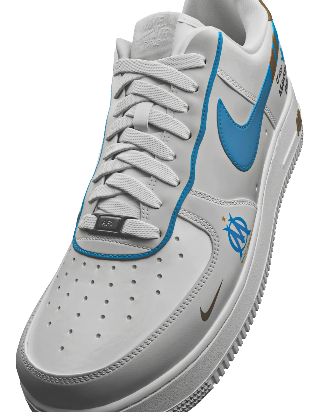 Olympique Final clearance Marseille de Football – Safe transactions Nike AF1