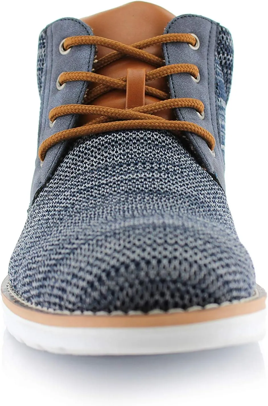 Polar Fox Colbert MPX506059 Mens Mid-Top Casual Breathable Sneaker Chukka Boots with Memory Foam insole