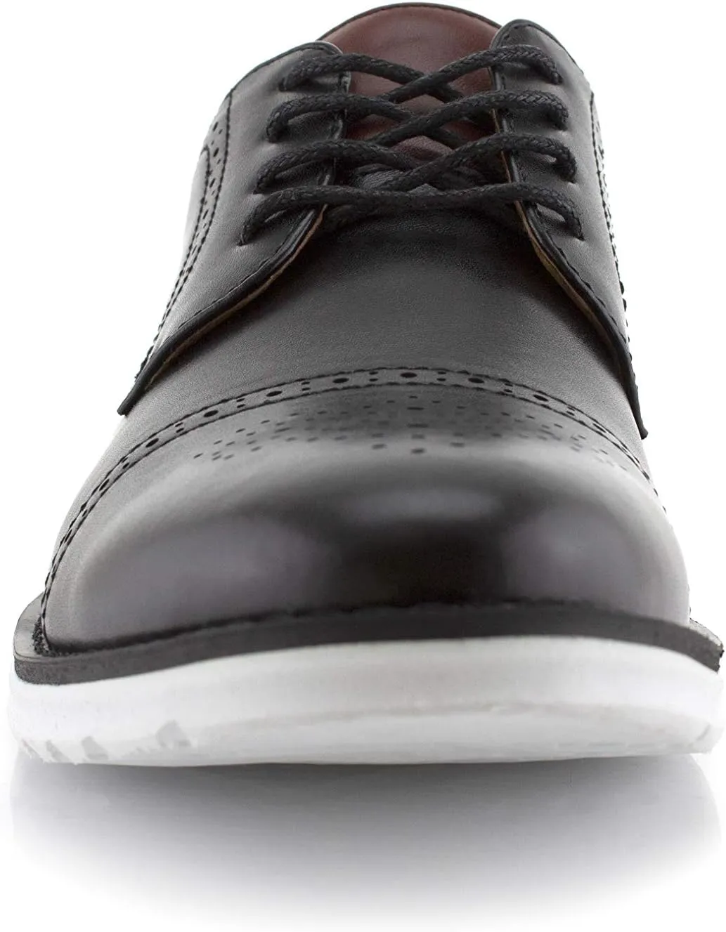 Polar Fox Men Casual Low-Tops Lace up Derby Dress Shoes