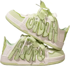 Preppy Shoes Sneakers for Women Running Shoes Non Slip On Casual Walking Shoes Fashion Lightweight Sneaker for Work Travel