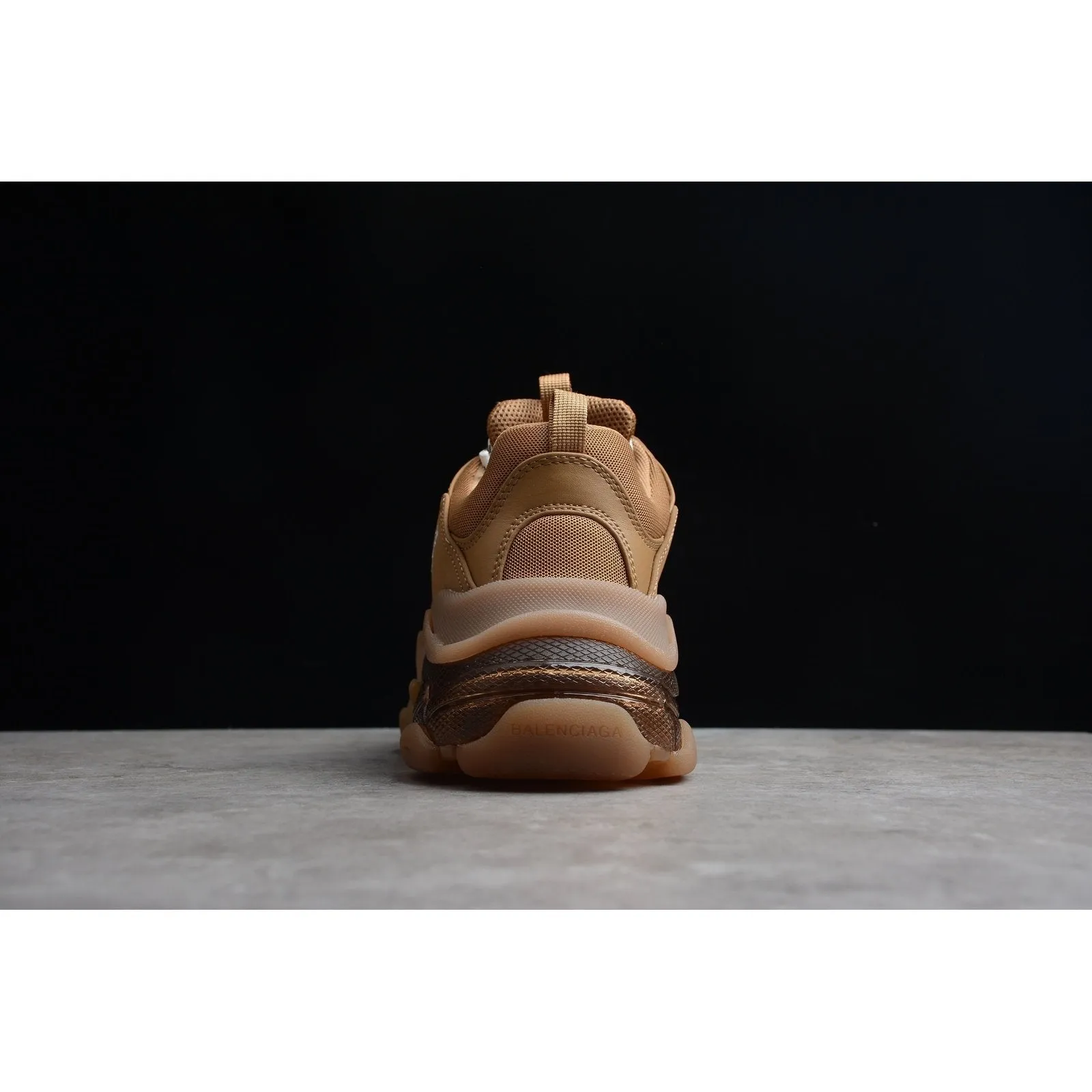 Price drop Safe payments BROWN BALENCIAGA SOLE CLEAR S TRIPLE x