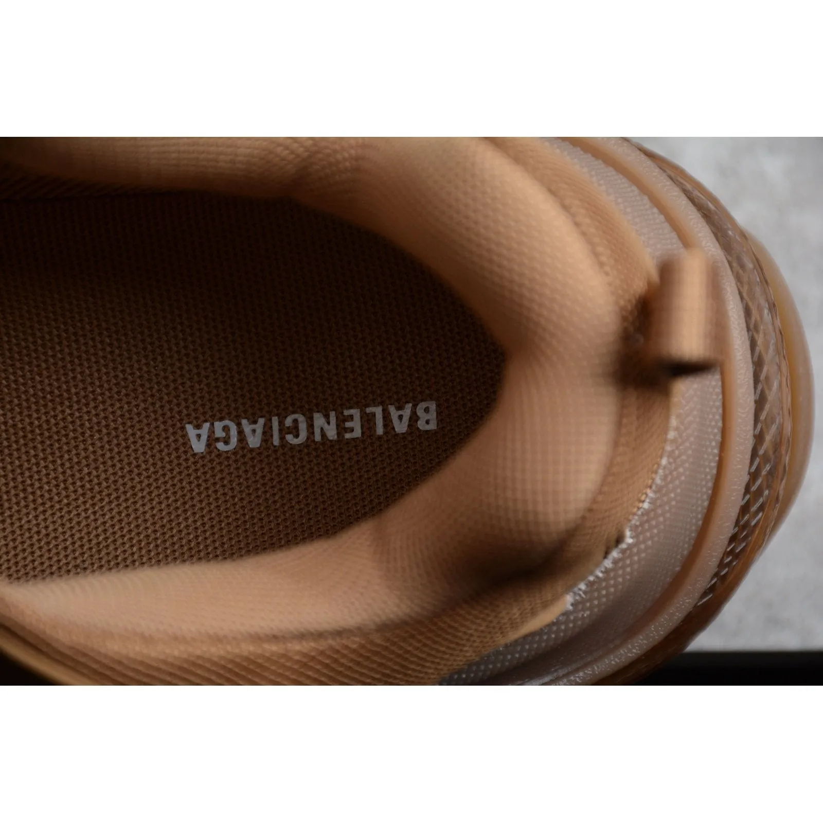Price drop Safe payments BROWN BALENCIAGA SOLE CLEAR S TRIPLE x