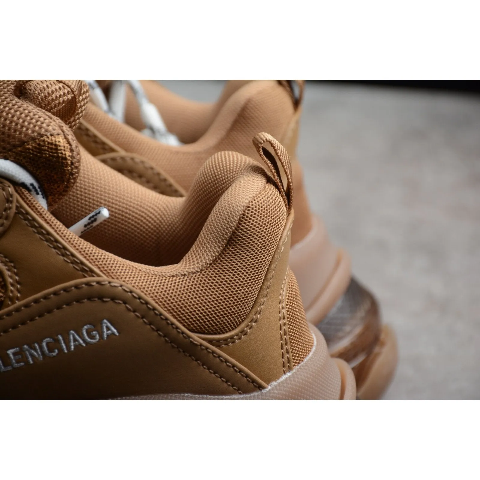 Price drop Safe payments BROWN BALENCIAGA SOLE CLEAR S TRIPLE x
