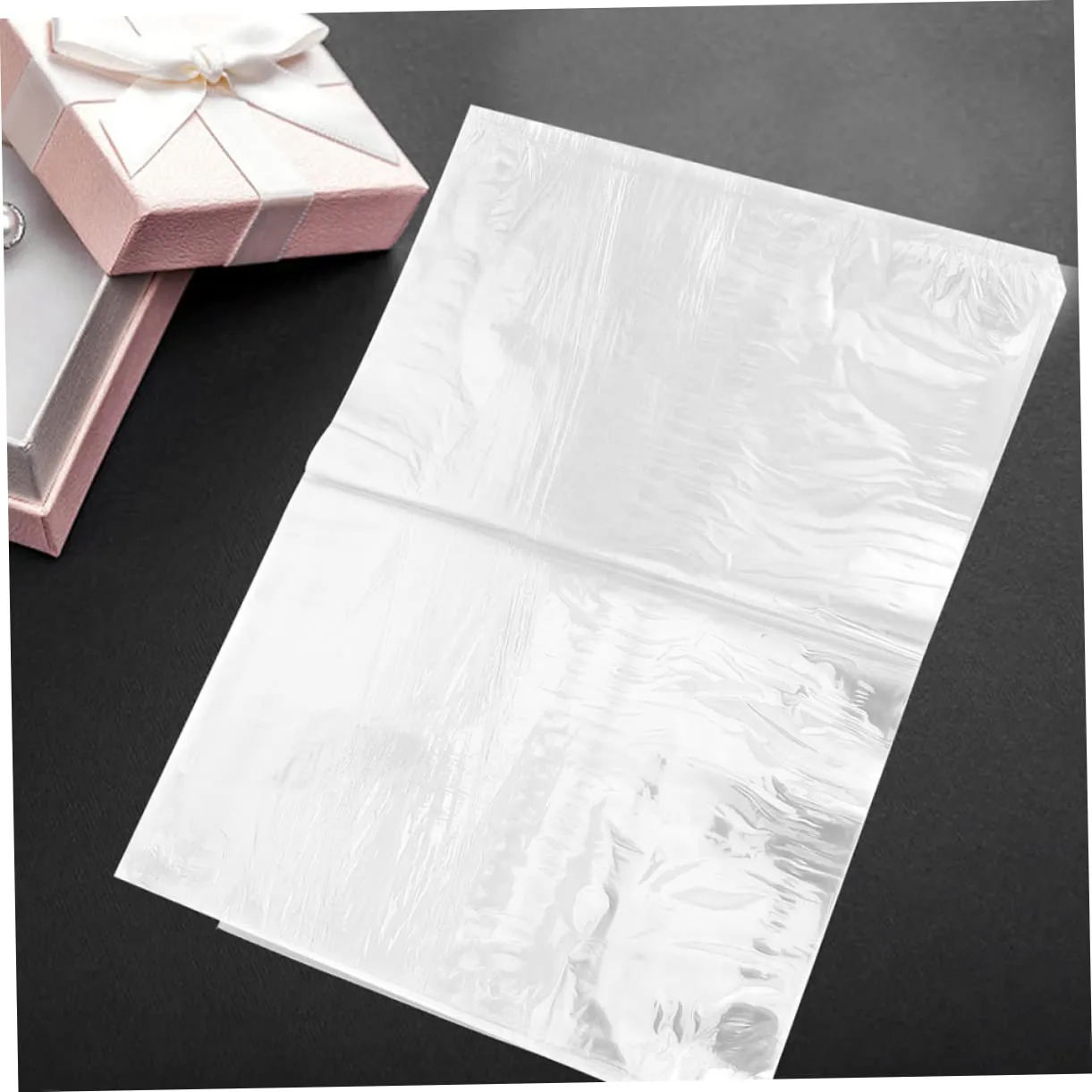 PVC Heat Shrink Film Bag Set 100pcs Heat Shrink Storage Bags Sneaker Seal Pouches Heat Shrink Bag Heat Shrink Packaging Bags