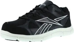 Reebok Men's Sport Grip Composite Toe Sneaker Black/White
