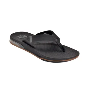 Reef Men's  Arch Support Fanning Bottle Opener Shock Absorption Sandal, Black