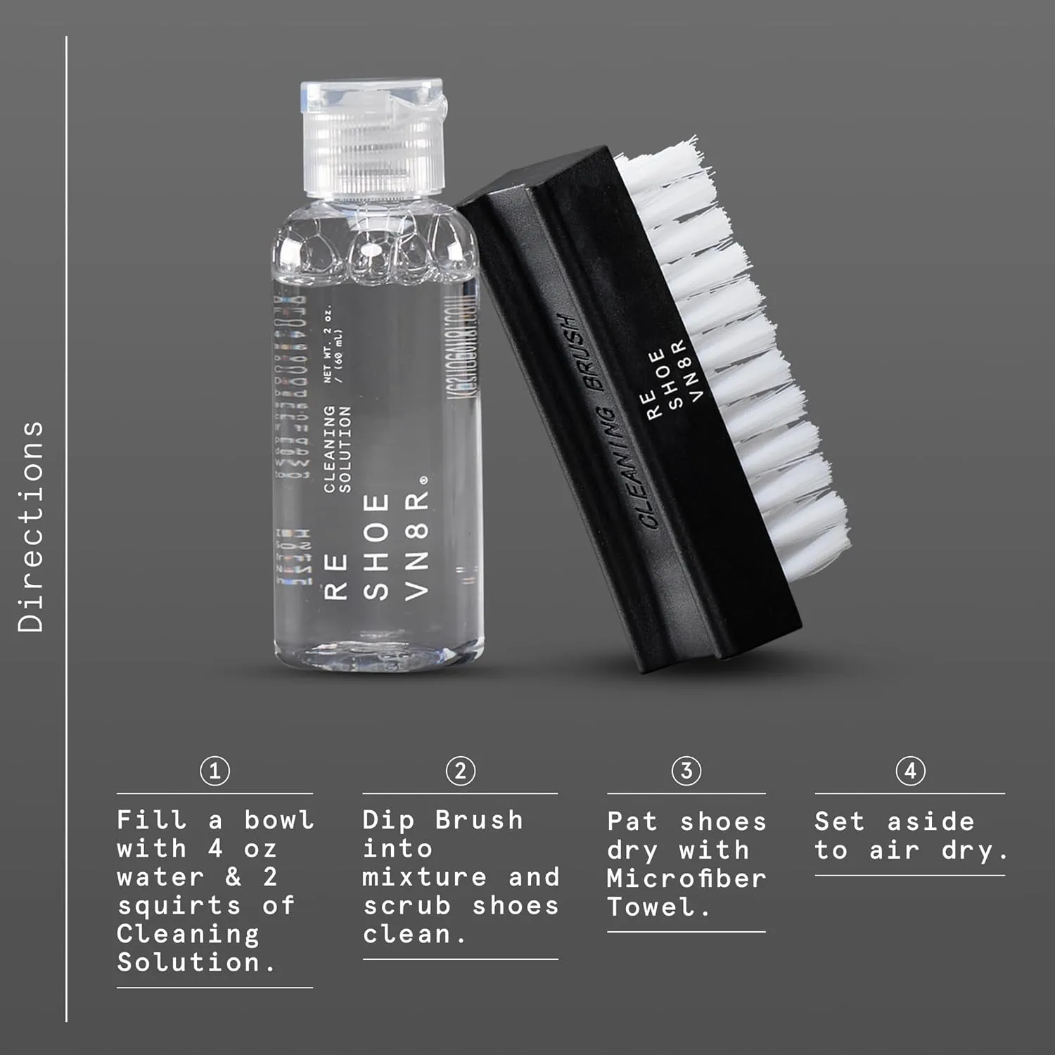 Reshoevn8r Shoe Cleaner Sneaker Kit - Premium Shoe Care & Cleaning Set for Assorted Materials