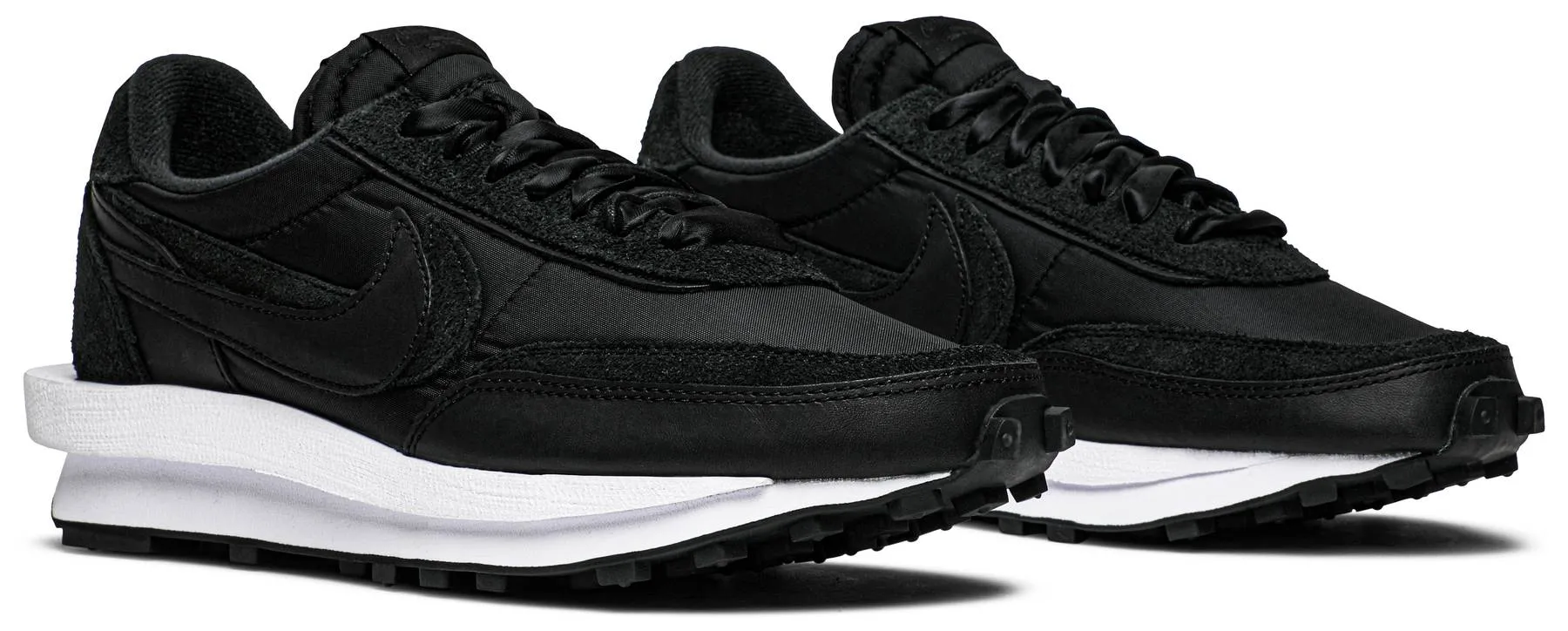 Rich variety Sacai x Nylon' LDWaffle 'Black Full catalog