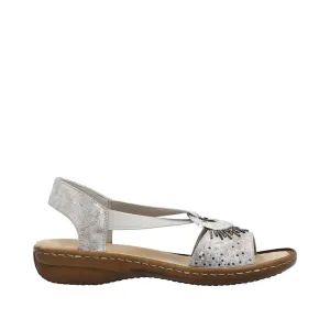 Rieker - 60880-90 - Metallic - Sandals