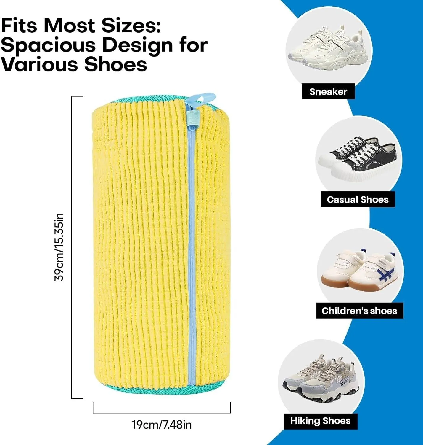RoyaleGlow Sneaker Cleaner Bag for Effortless Shoe Care
