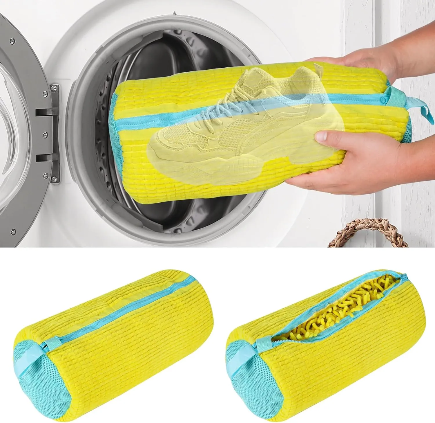 RoyaleGlow Sneaker Cleaner Bag for Effortless Shoe Care