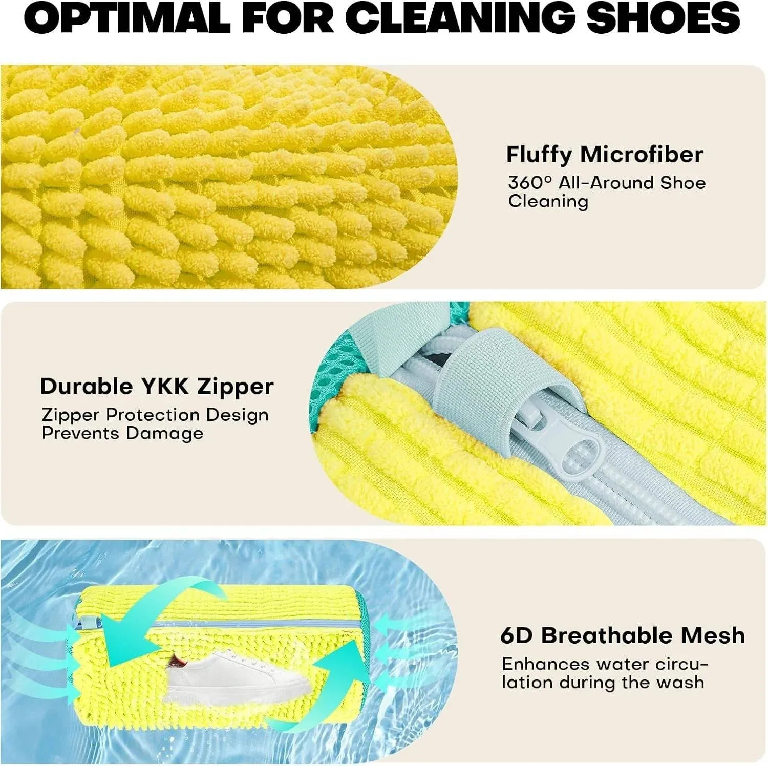RoyaleGlow Sneaker Cleaner Bag for Effortless Shoe Care