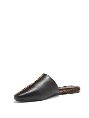 Ryan Flat - Leopard-Print Splice