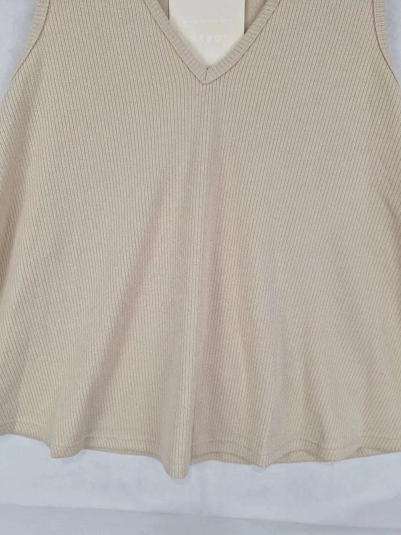 Sabo Soft Fawn Lana Top Size S