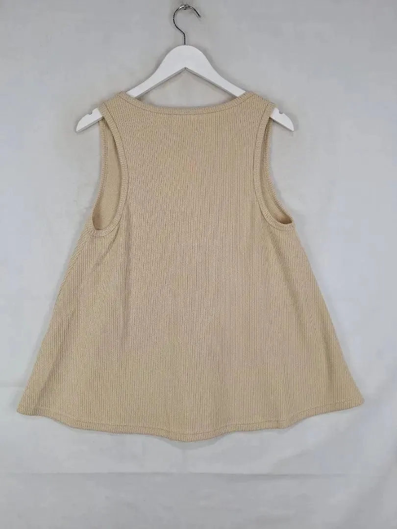 Sabo Soft Fawn Lana Top Size S