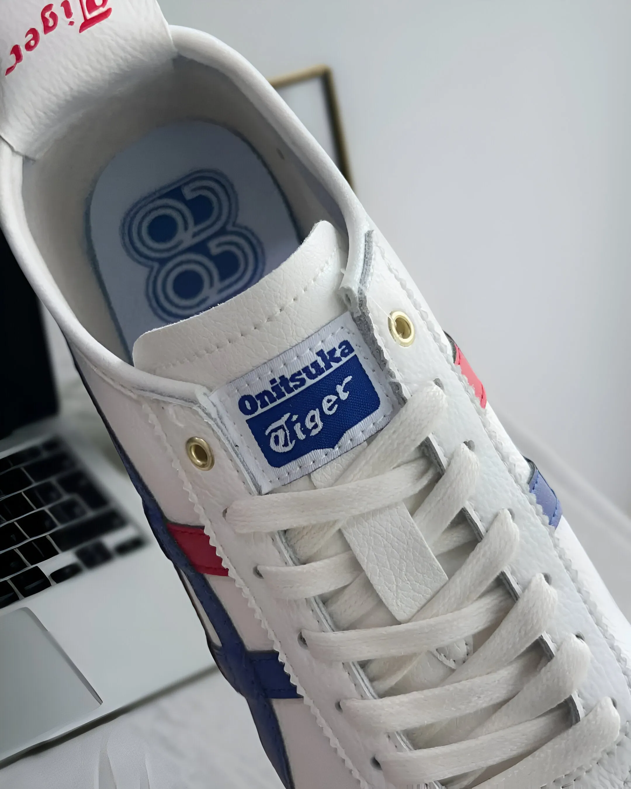 Safe transactions TIGER MEXICO ONITSUKA RED WHITE BLUE DARK 66 Free international delivery GOLD